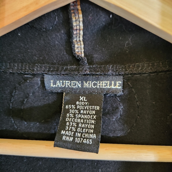 Women's Open-front cardigan - Picture 3 of 3